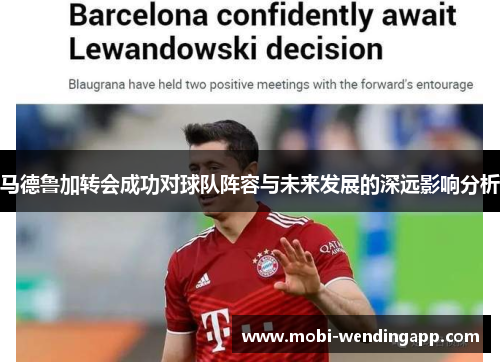 马德鲁加转会成功对球队阵容与未来发展的深远影响分析