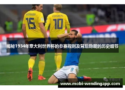 揭秘1934年意大利世界杯的参赛规则及背后隐藏的历史细节