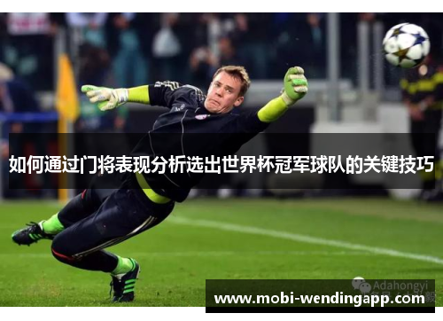 如何通过门将表现分析选出世界杯冠军球队的关键技巧