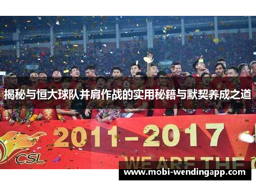 揭秘与恒大球队并肩作战的实用秘籍与默契养成之道