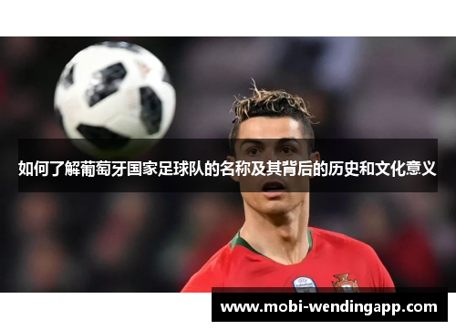 如何了解葡萄牙国家足球队的名称及其背后的历史和文化意义