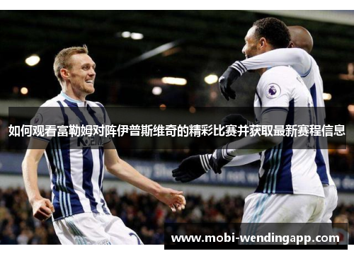 如何观看富勒姆对阵伊普斯维奇的精彩比赛并获取最新赛程信息