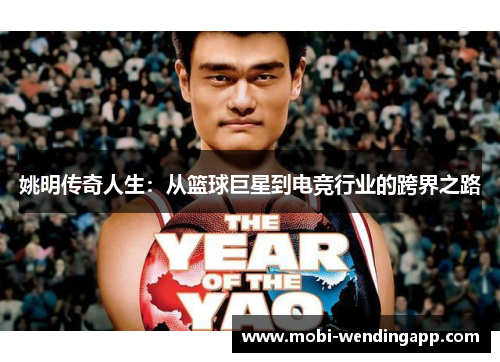 姚明传奇人生：从篮球巨星到电竞行业的跨界之路